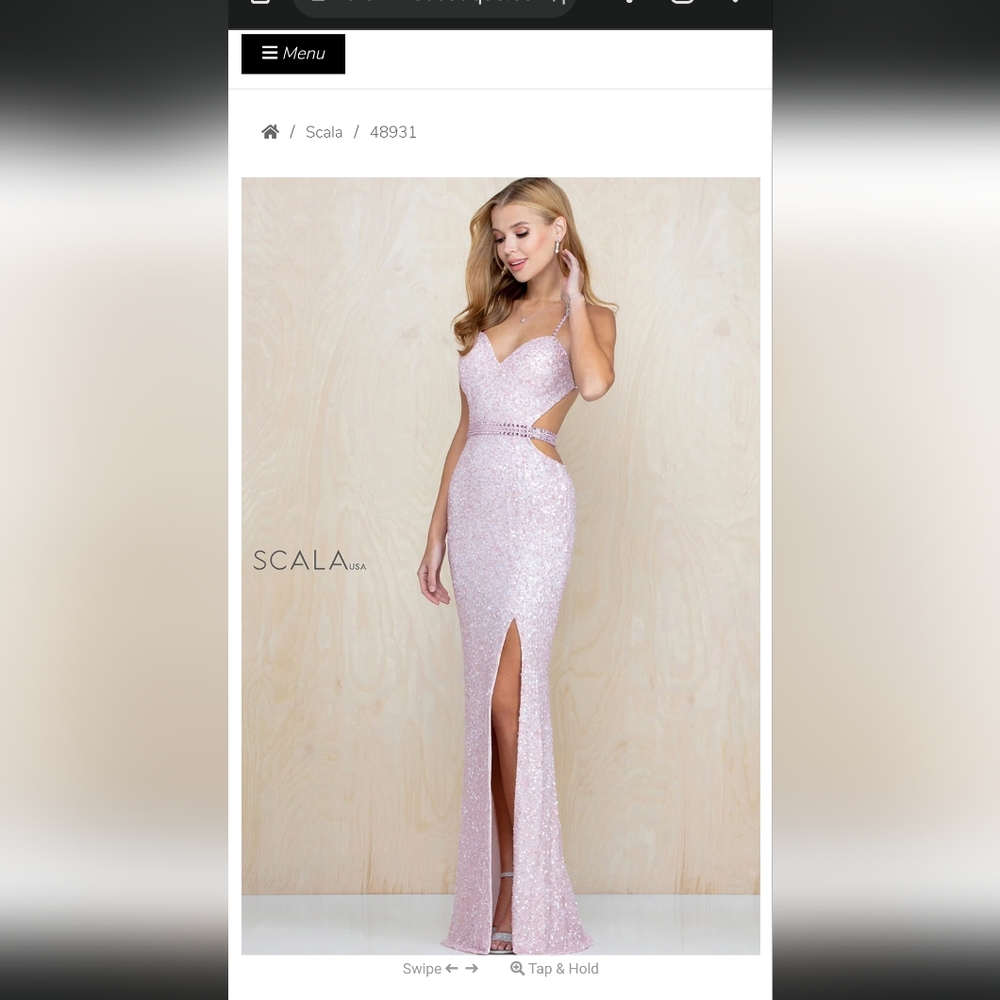 Scala Sweetheart Prom Dress